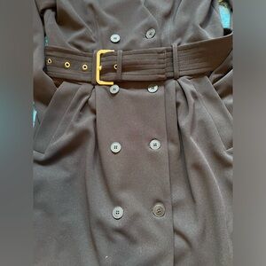 Calvin Klein black coat size 4